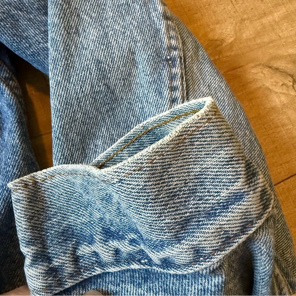 Vintage 1980s Levi’s Type 3 Trucker Blue Denim Jacket 70506 Made In USA 42R - Picture 13 of 16